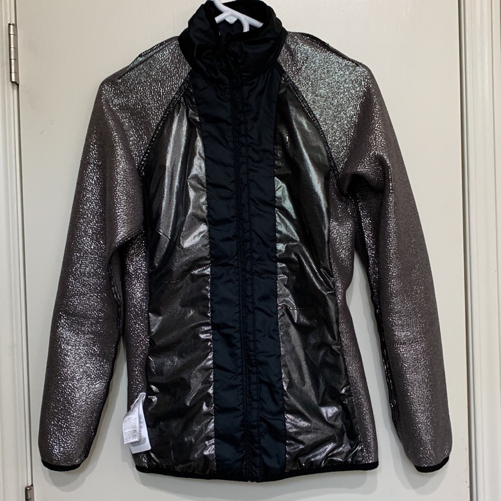 Columbia Omni-Heat Jacket, Size M, Brown & Black - Picture 3 of 8